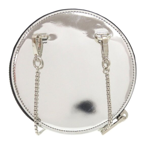 PRADA Silver Leather Shoulder Bag - Picture 2 of 8